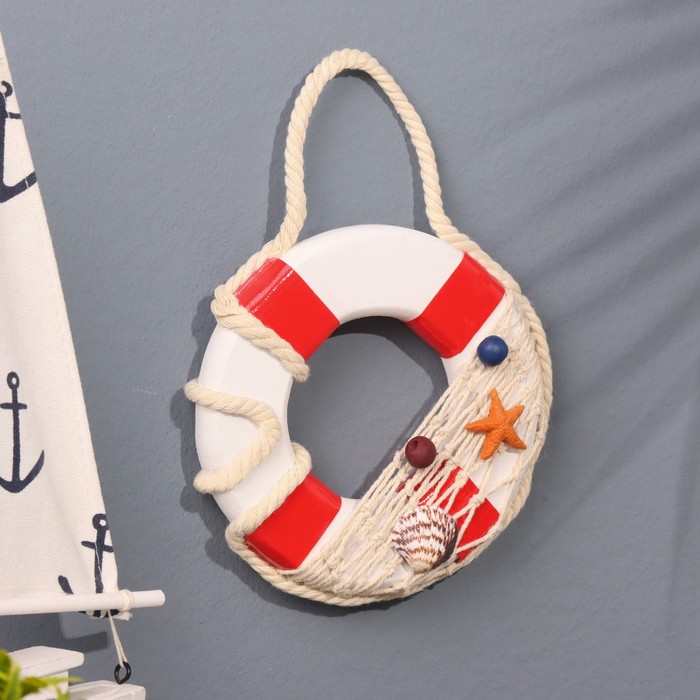 Настенный декор, панно «Спасательный круг», 12×2 см