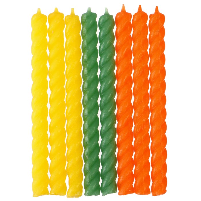 Свечи для торта «Винни-Пух», 8 штук, Союзмультфильм