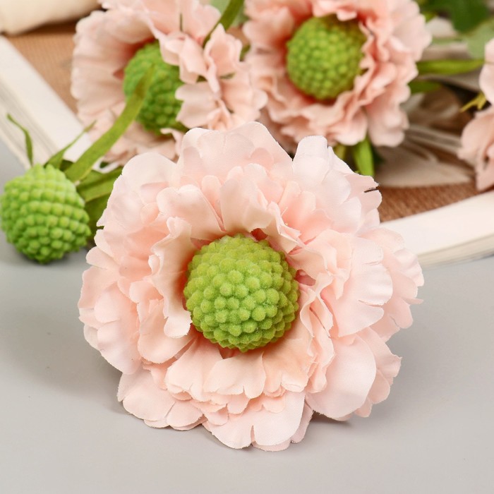 Цветы искусственные «Махровый гибискус», h=82 см, розовые