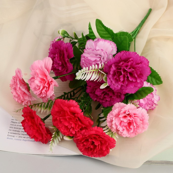 Букет искусственный «Маргаритка многолетняя», 7×26 см, МИКС