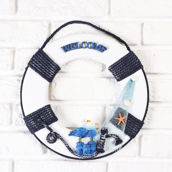 Настенный декор, панно «Спасательный круг», 32×3 см