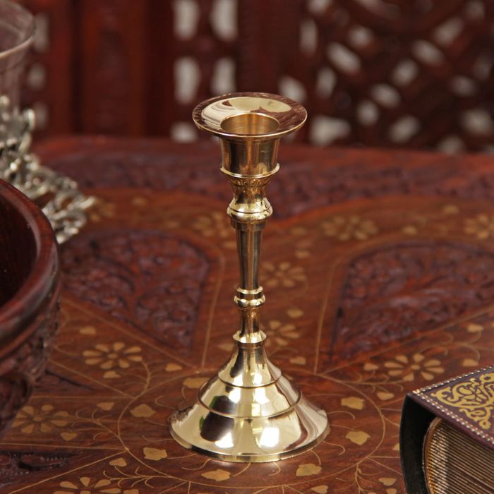 Подсвечник на 1 свечу «Сказка», 11×5×5 см, латунь