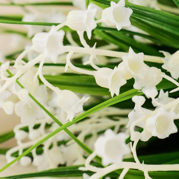 Букет искусственный «Ландыш пышный», h=25 см