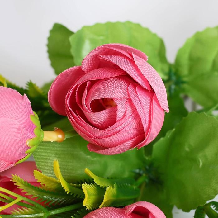 Букет искусственный «Яркие пионы», h=28 см, МИКС