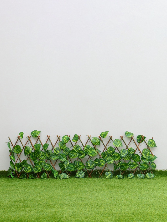 Ограждение декоративное «Лист осины», 120×35 см, Greengo