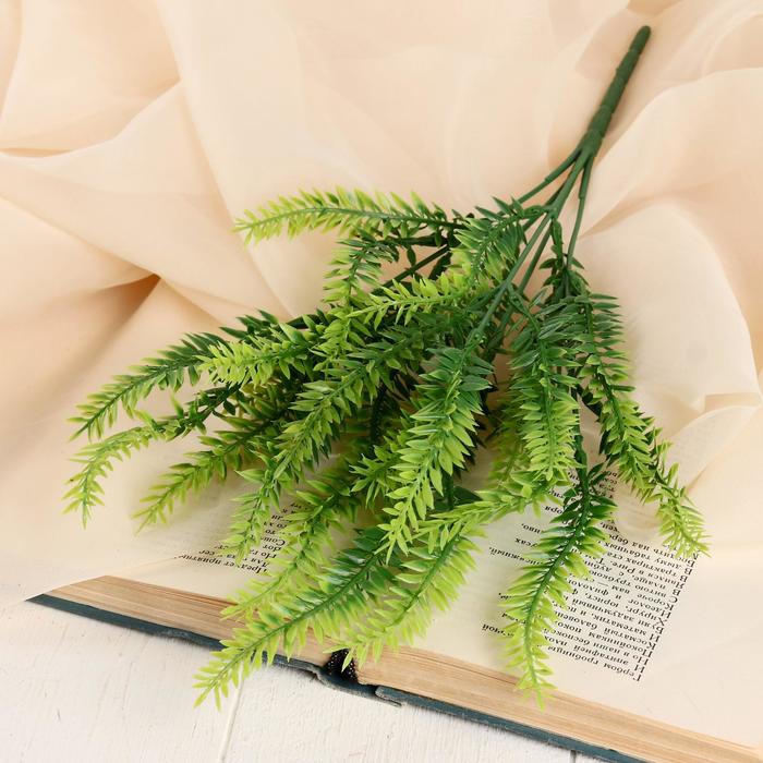Букет искусственный «Пышный папоротник», h=35 см