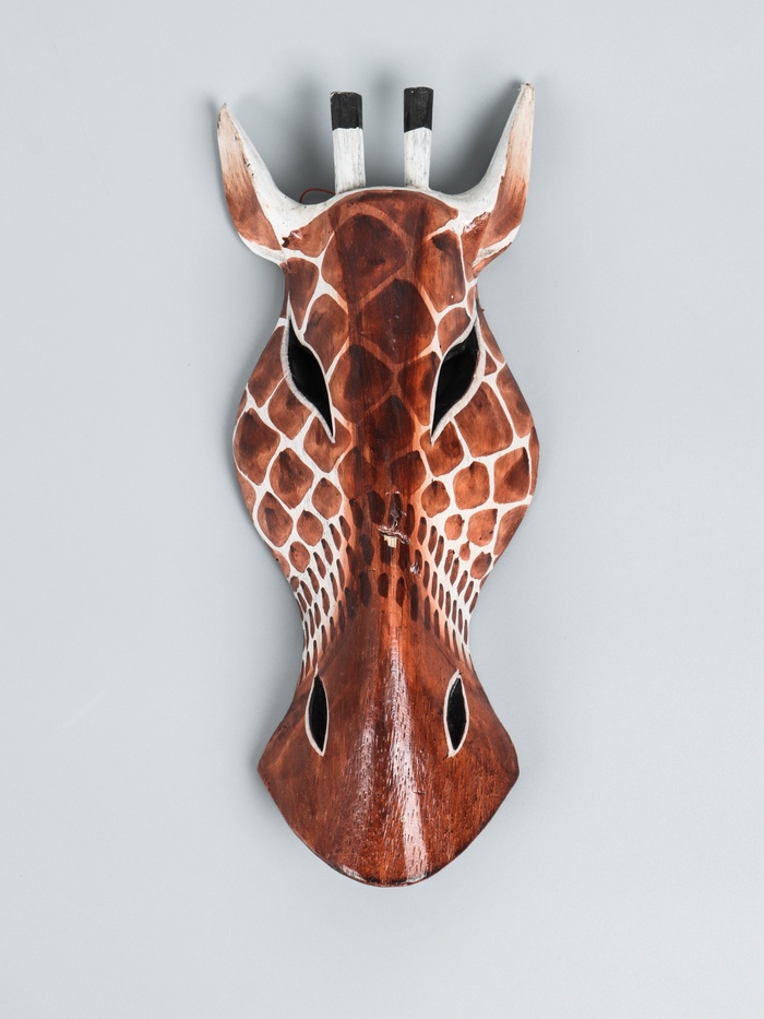 УЦЕНКА Маска дерево «Жираф» 30×11×4.5 см