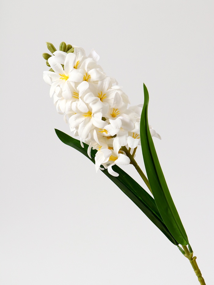 Цветы искусственные «Гиацинт галант», 66×5 см, белые
