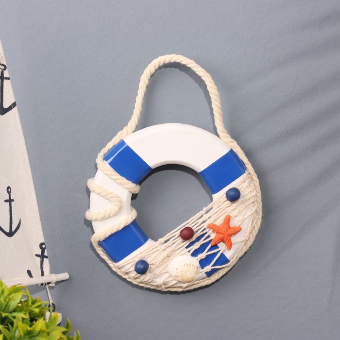 Настенный декор, панно «Спасательный круг», 12×2 см