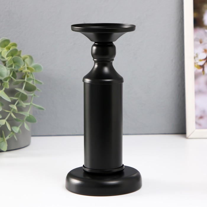 Металлический подсвечник на 1 свечу «Магнус», d=7.5 см, 10×10×21 см