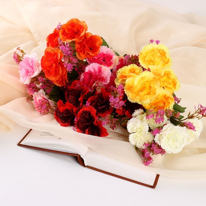 Букет искусственный «Хризантема садовая галант», 6×24 см, МИКС