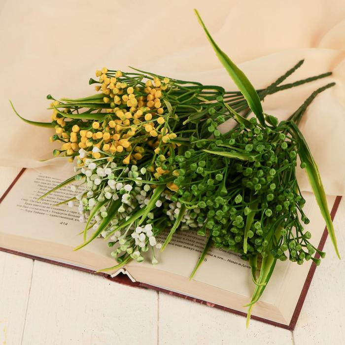 Букет искусственный «Молодая гортензия», h=28 см, МИКС