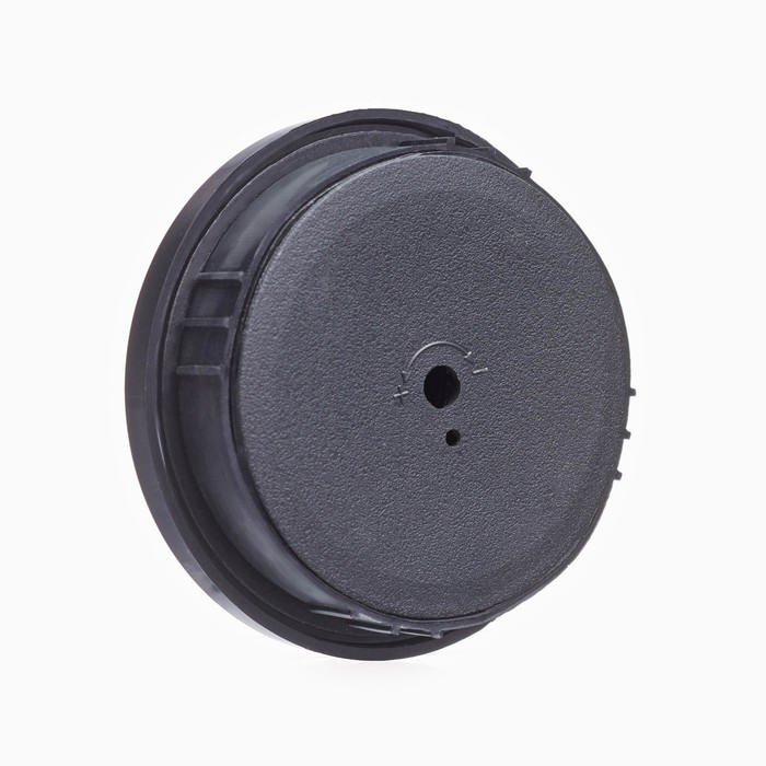 Термометр, d=6.5 см, черный