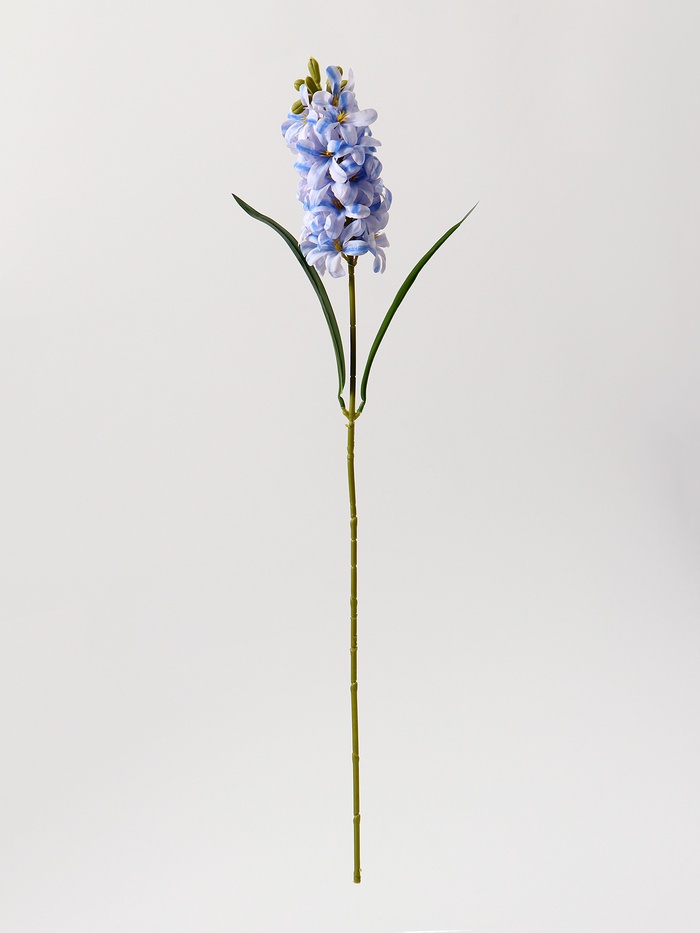 Цветы искусственные «Гиацинт галант», 66×5 см, бело-голубые