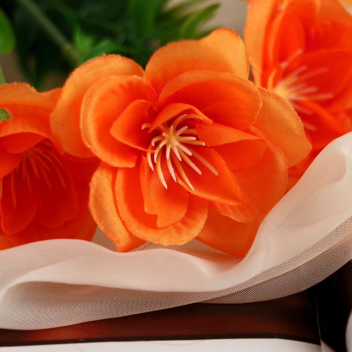 Букет искусственный «Маки махровые», 5×27 см, МИКС