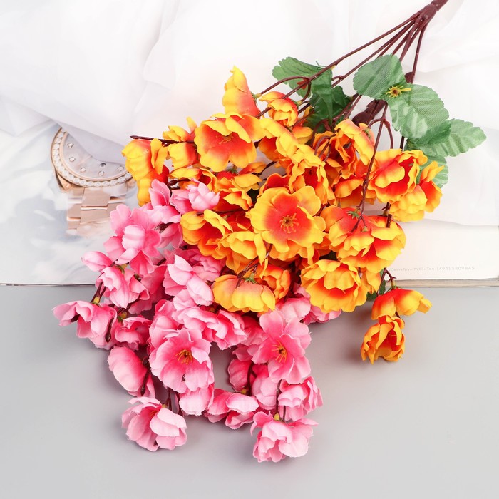 Букет искусственный «Сакура искусственная», 5×38 см, МИКС