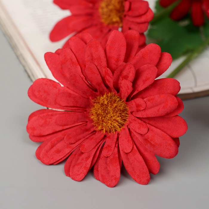 Цветы искусственные «Космея леди галант», 57×8 см, красные