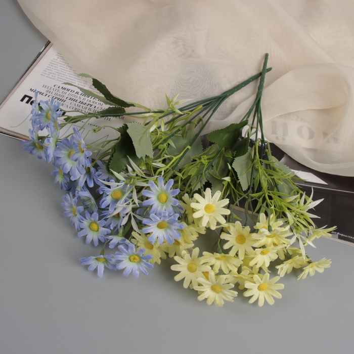 Букет искусственный «Хризантема бакарди», h=30 см, МИКС