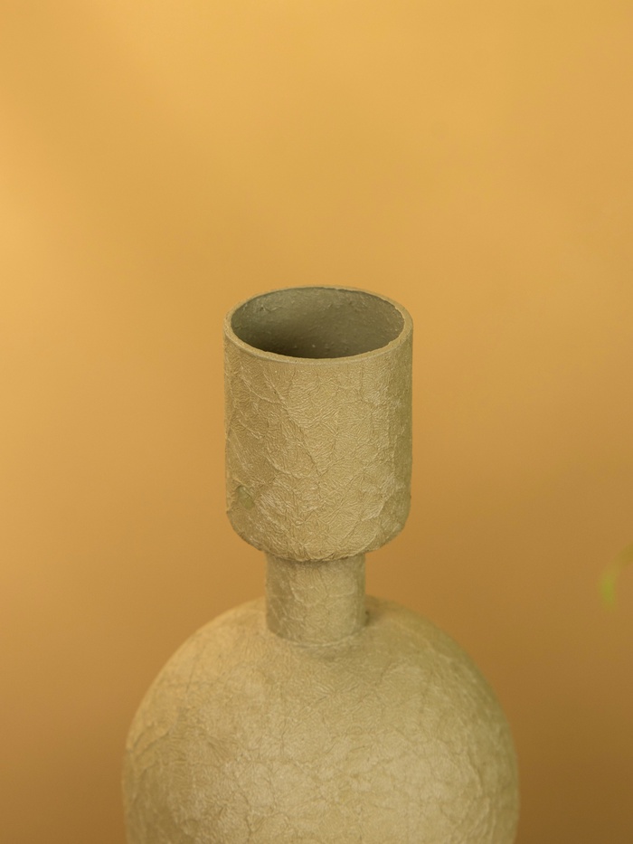 Подсвечник на 1 свечу «Кипарис», с 1 сферой, 7.5×7.5×11.5 см