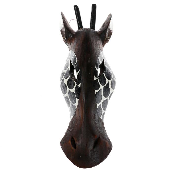 Маска «Жираф», 30×11×4.5 см, дерево