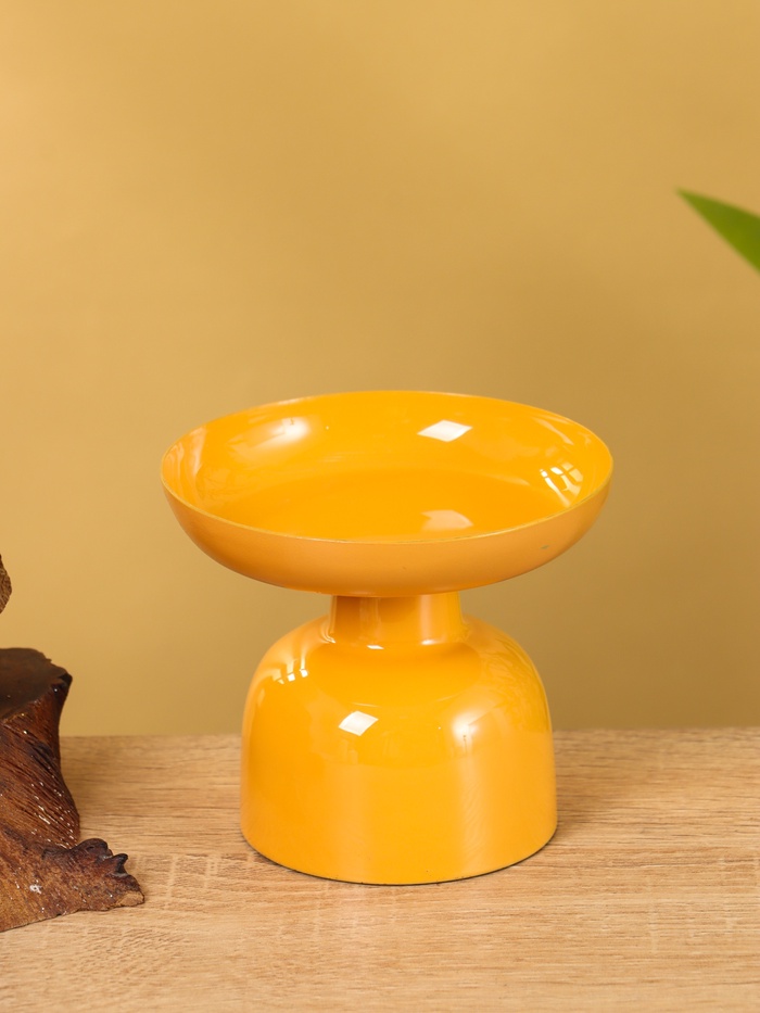 Подсвечник на 1 свечу «Песок», 10×10×9 см, глянцевый