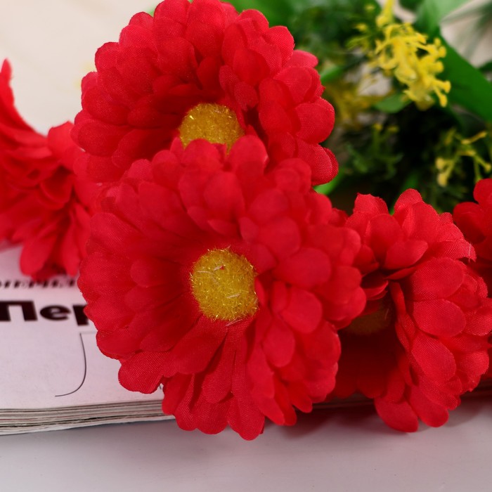 Букет искусственный «Цинния открытая», 6×34 см, МИКС