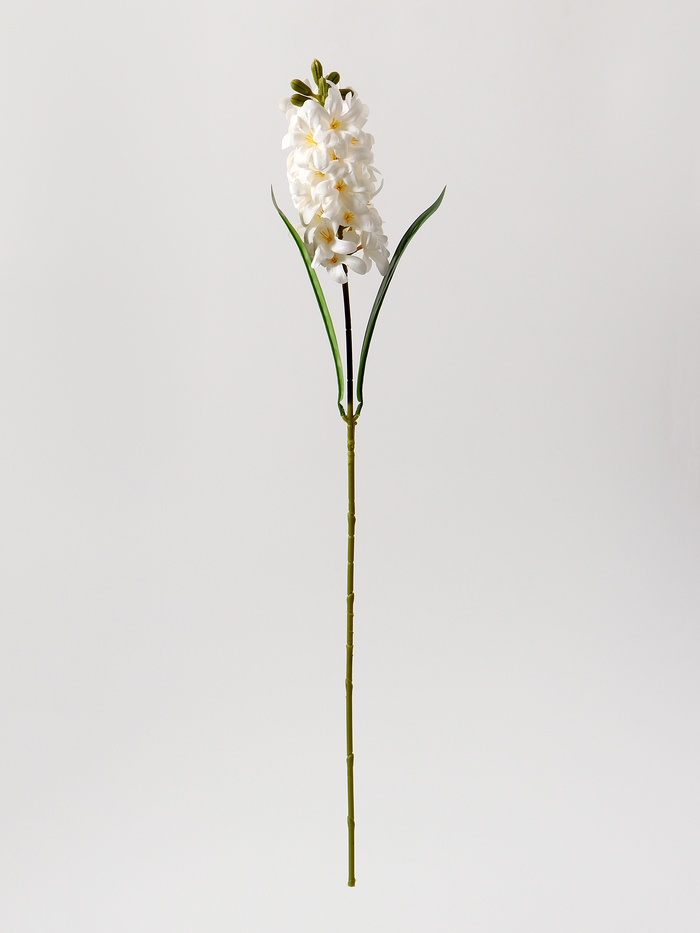 Цветы искусственные «Гиацинт галант», 66×5 см, белые