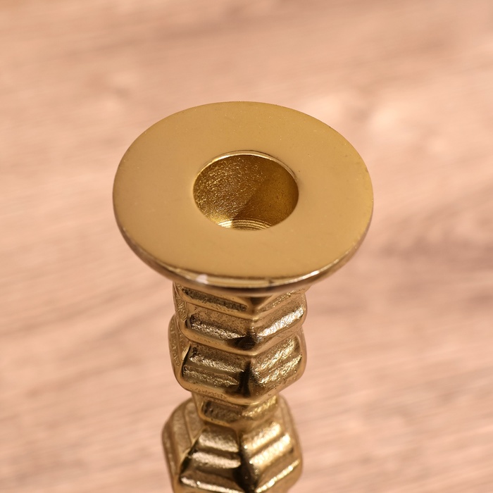 Подсвечник «Антик», 22 см, алюминий