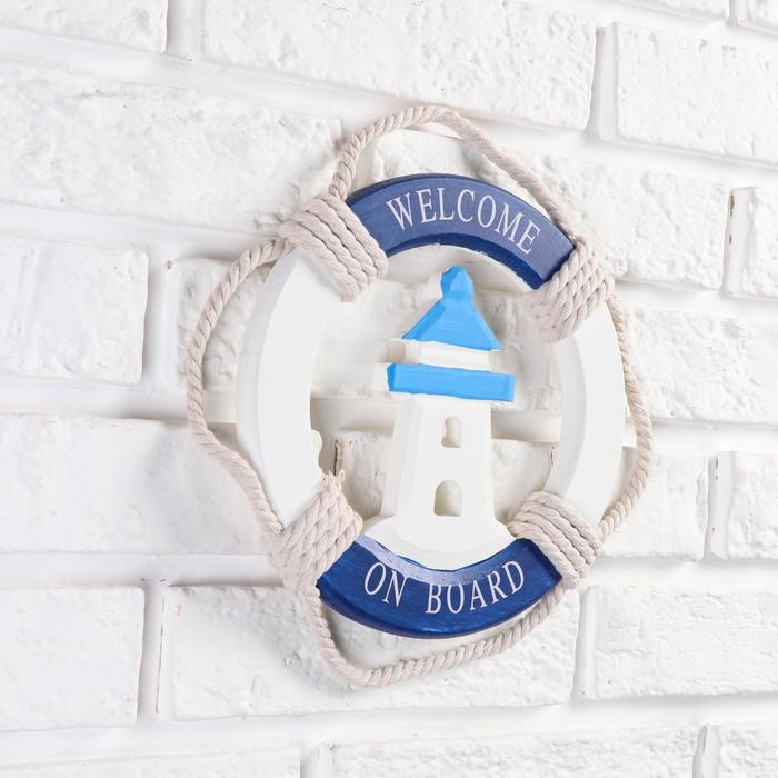 Настенный декор, панно «Спасательный круг», 20×2 см