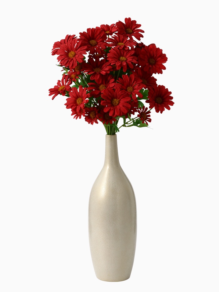 Цветы искусственные «Космея леди галант», 57×8 см, красные