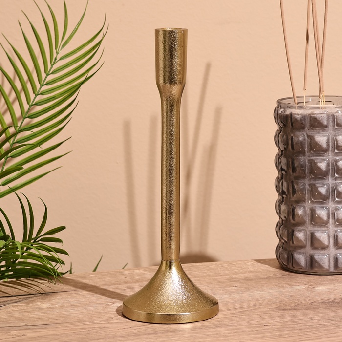 Подсвечник «Мэл», 31 см, алюминий