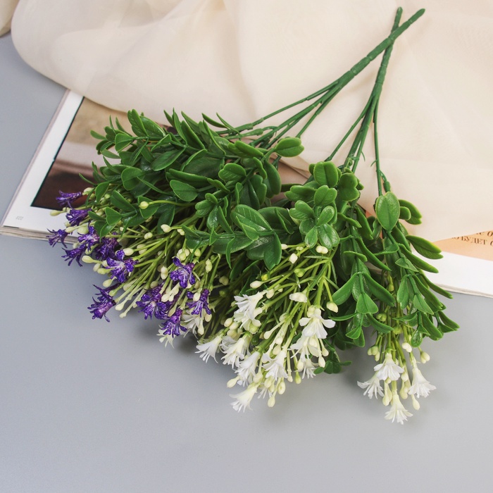 Букет искусственный «Майская зелень», h=28 см, МИКС