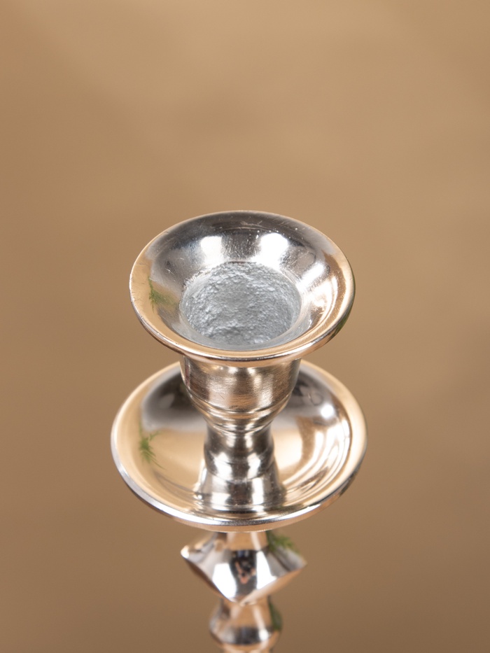 Подсвечник «Космос», на 1 свечу, 7×7×23 см, алюминий