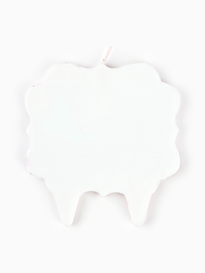 Свеча для торта «С Днём Рождения. Енотик с сердечком», 8 см