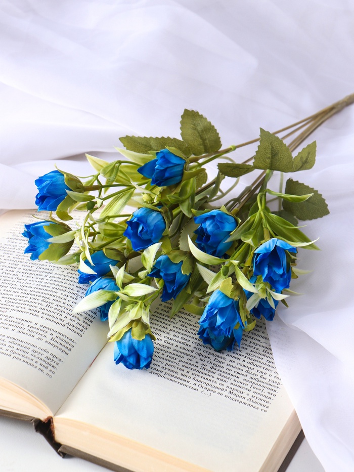 Букет искусственный «Садовая гуттата», h=28 см, МИКС