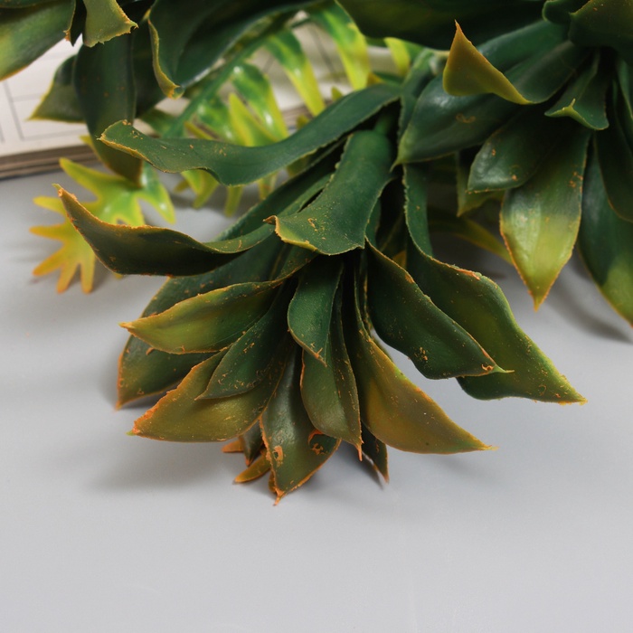 Букет искусственный «Платицериум и папоротник», h=40 см