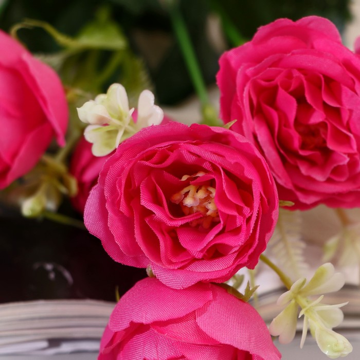 Букет искусственный «Пион Кирби», 4×33 см, МИКС