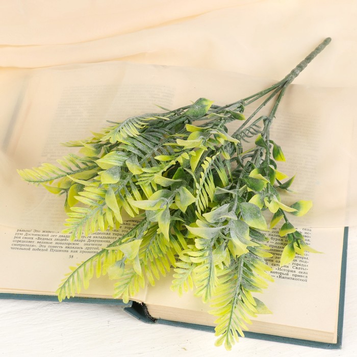 Букет искусственный «Тропические листья», h=28 см, МИКС