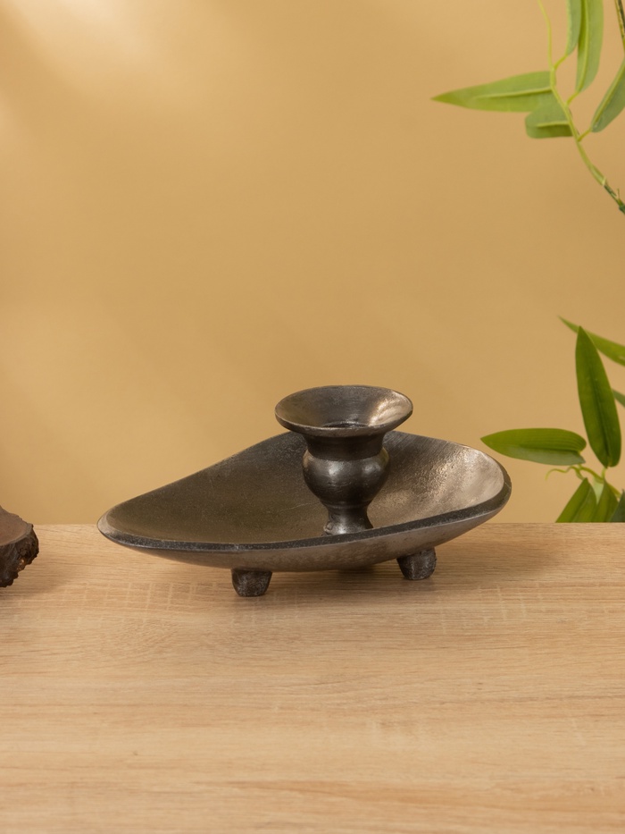 Подсвечник «Средневековье», 18×13×6.5 см, алюминий