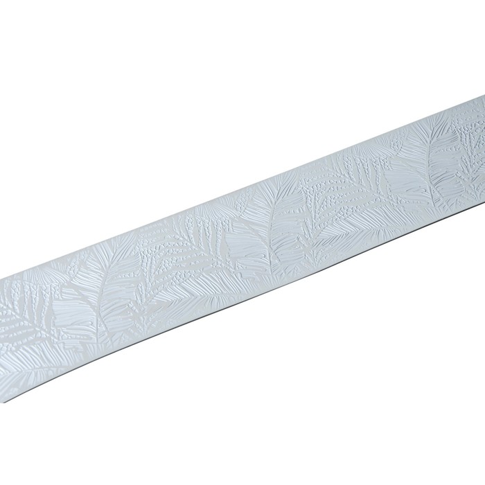 Карниз «Тропики», потолочный, трехрядный, 85 УК 3, 240 см, цвет жемчуг