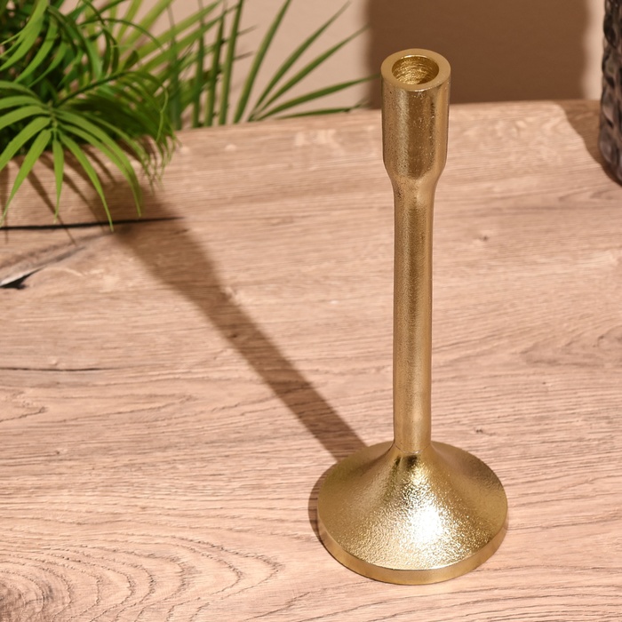 Подсвечник «Мэл», 31 см, алюминий