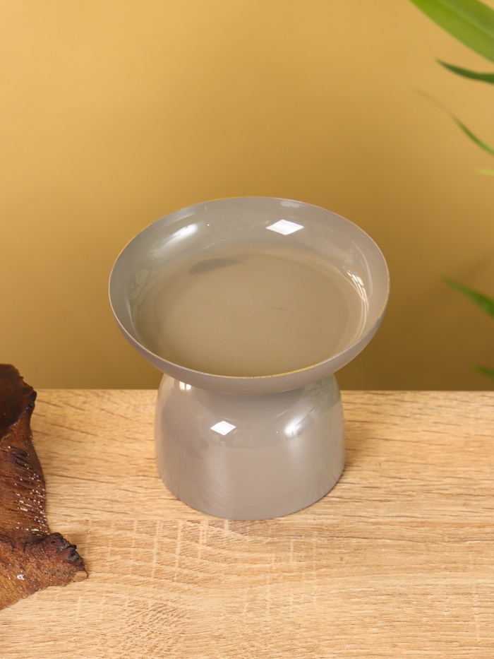 Подсвечник на 1 свечу «Ковентри», 10×10×9 см, глянцевый