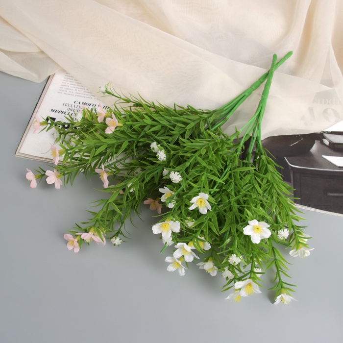 Букет искусственный «Лобелия галант», h=27 см, МИКС