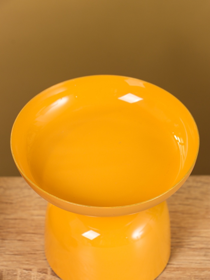 Подсвечник на 1 свечу «Песок», 10×10×9 см, глянцевый