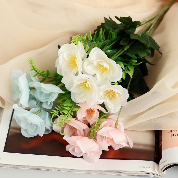 Букет искусственный «Маки махровые», 5×27 см, МИКС