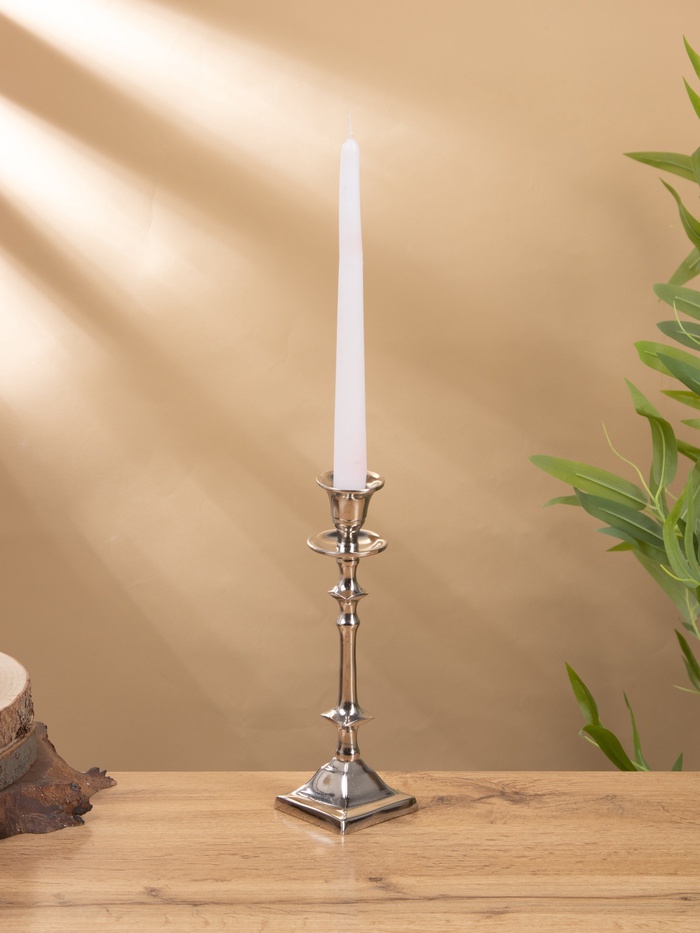 Подсвечник «Космос», на 1 свечу, 7×7×23 см, алюминий