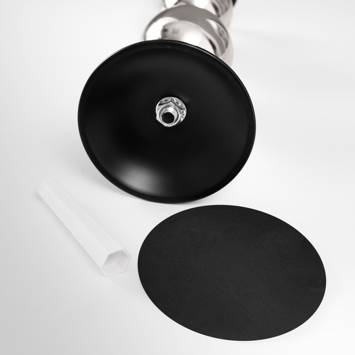 Металлический подсвечник на 1 свечу «Амани», d=7.5 см, 10×10×22.5 см