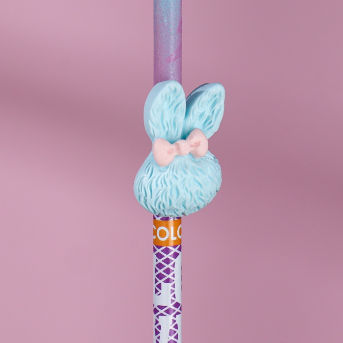 Свеча в торт «Заячьи ушки», 14.5 см, МИКС