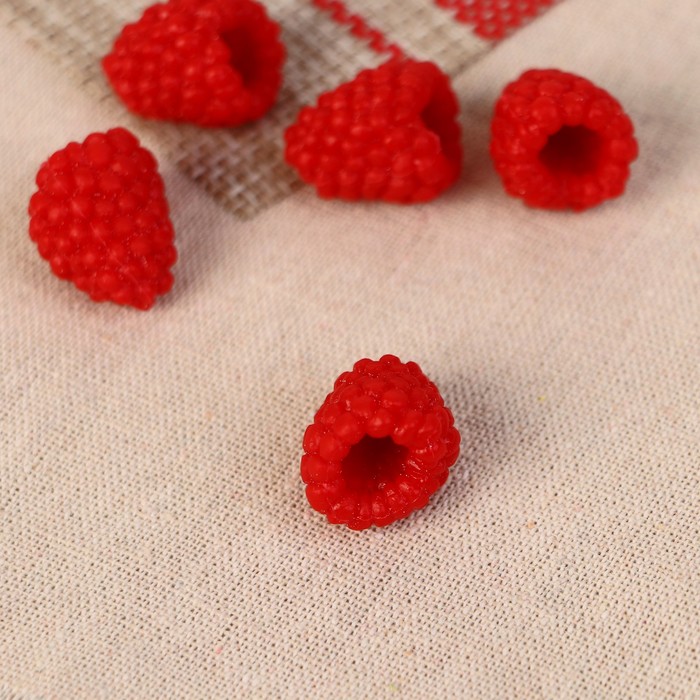 Муляж «Малина», 2.5 см, фасовка по 20 шт.