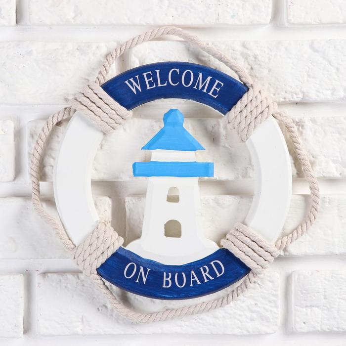 Настенный декор, панно «Спасательный круг», 20×2 см